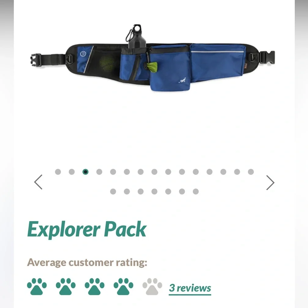Brand New P.L.A.Y.  Explorer Pack in Blue